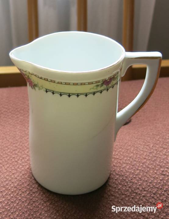 Dzbanuszek z porcelany porcelitu z dziubkiem 12 Akcesoria kuchenne Kraków sprzedam