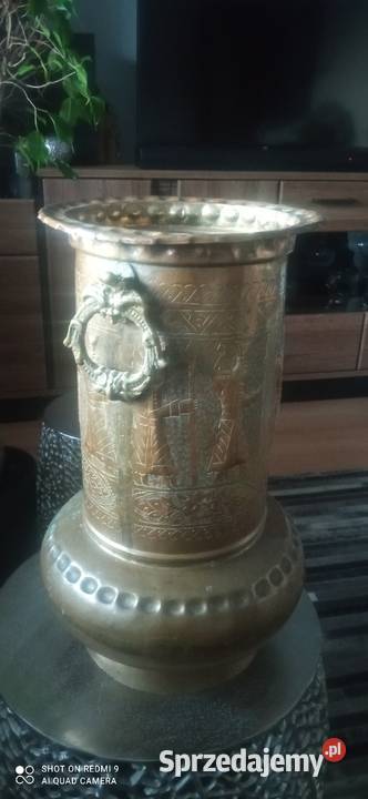 Donica mosiężna stojąca wysoka Białystok
