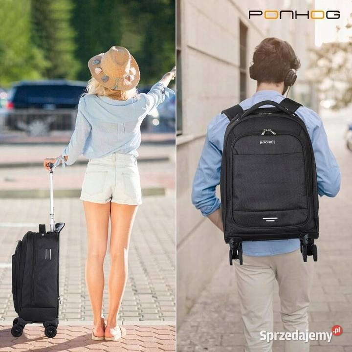 Plecak Torba Biznesowa na Kółkach Ponhog Pozostałe Myszyniec