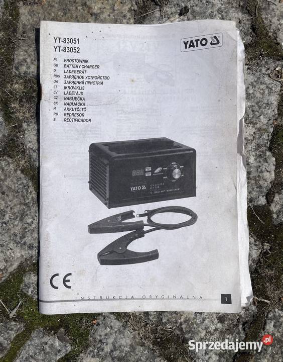 Prostownik ładowarka z rozruchem 30 Amp wielkopolskie Murowana Goślina sprzedam