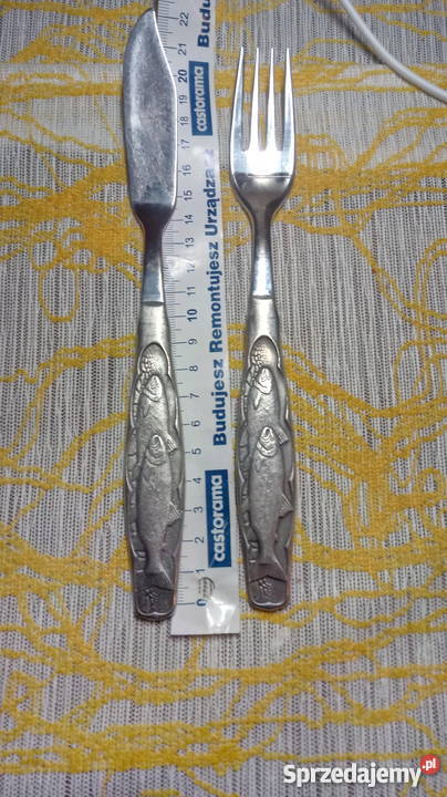 Zestaw sztućców Norweska sztuka ludowa HS PEWTER Koszalin