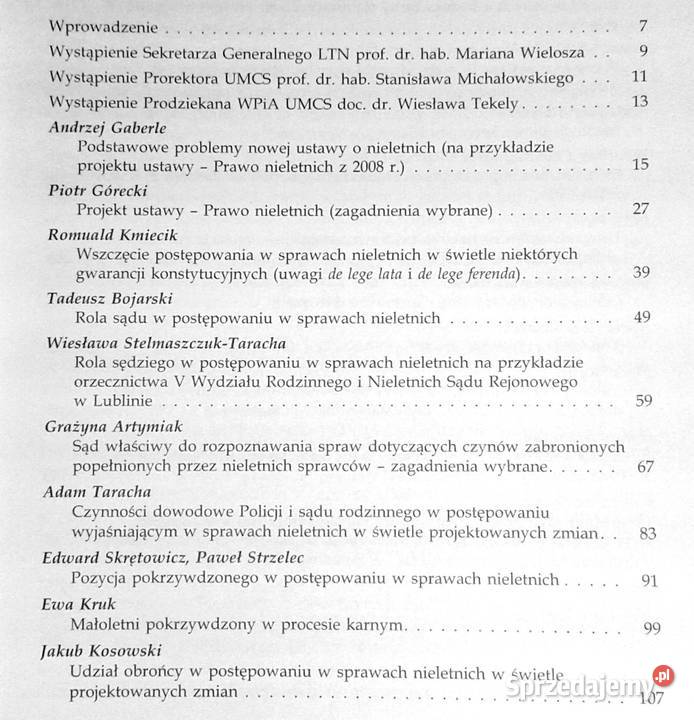 Problemy reform postępowania w sprawach Chełm