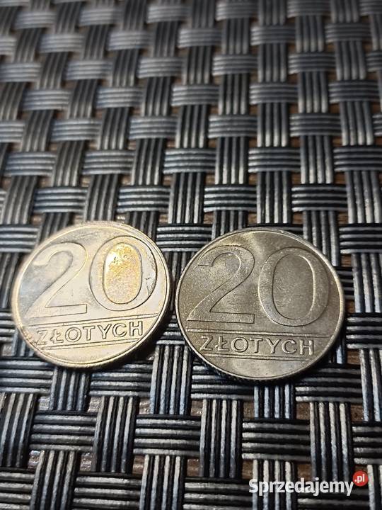 Sprzedam 20 zl 1989 i 20 zl 1990 okolomennicze Numizmatyka Chełm