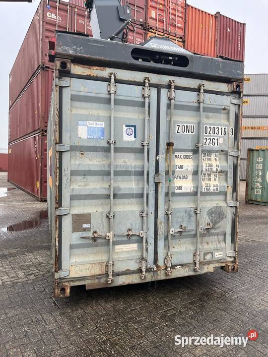 Kontener morski magazynowy 20DV 6 metrowy Szczecin