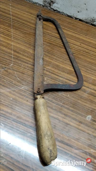 stara zabytkowa Piła piłka do cięcia metalu PRL Dąbrówka Duża