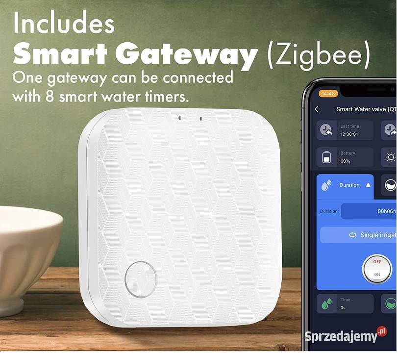 Sainlogic Komputer nawadniający WiFi Dom i Ogród Zamość