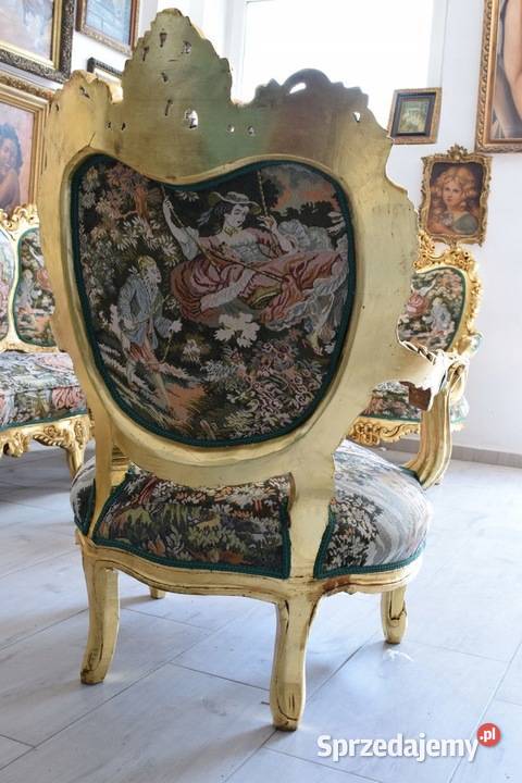 GOBELIN Arystokracja Barokowy Komplet Wypoczynek Kraków