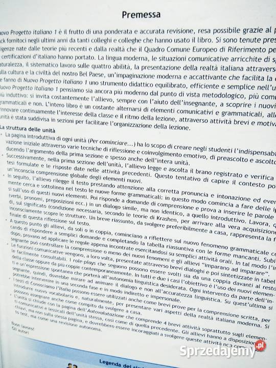 Proggetto italiano 1a książki outlet włoski Warszawa