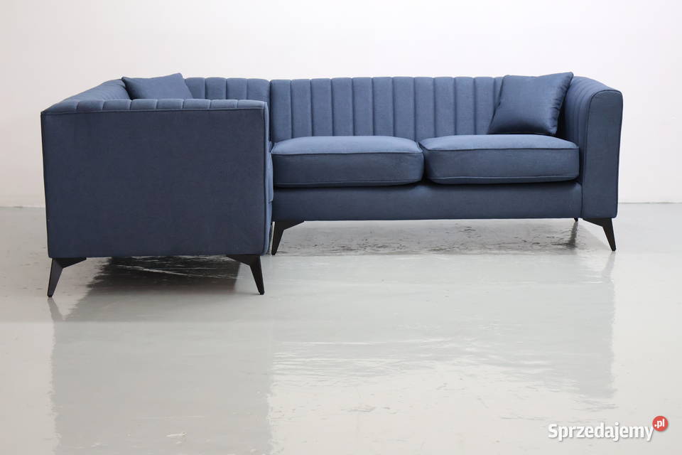 TUG Nowy granatowy Narożnik nowoczesny design 74cm Narożniki Poznań