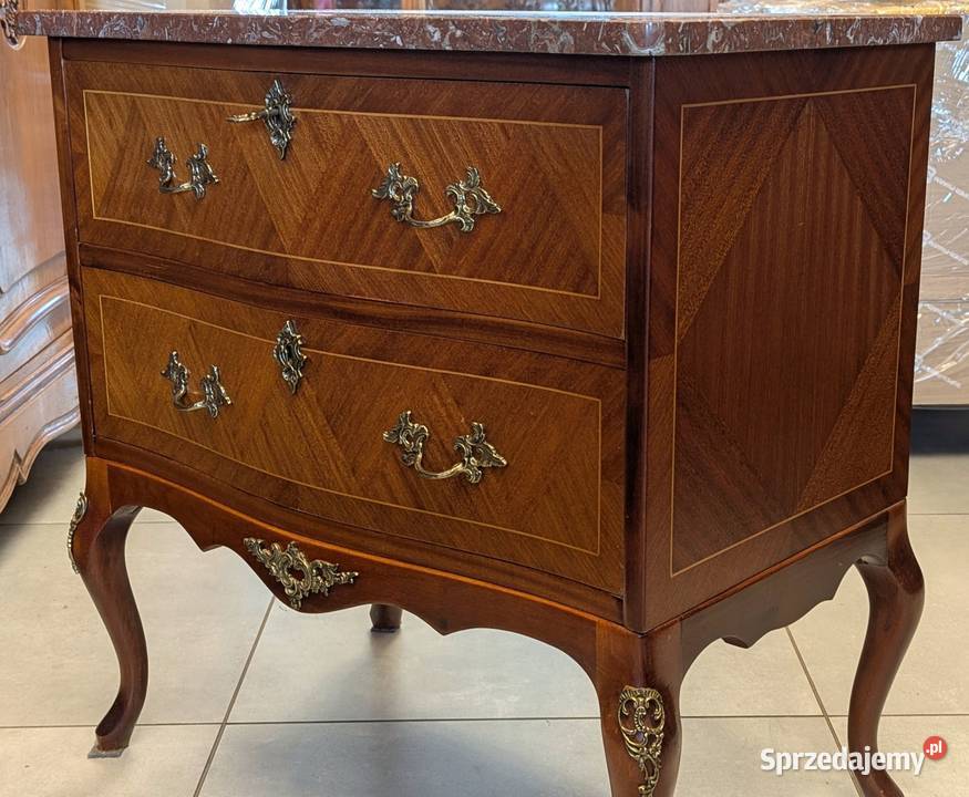 Piękna komoda intarsjowanasklep Dąbrowa Górnicza
