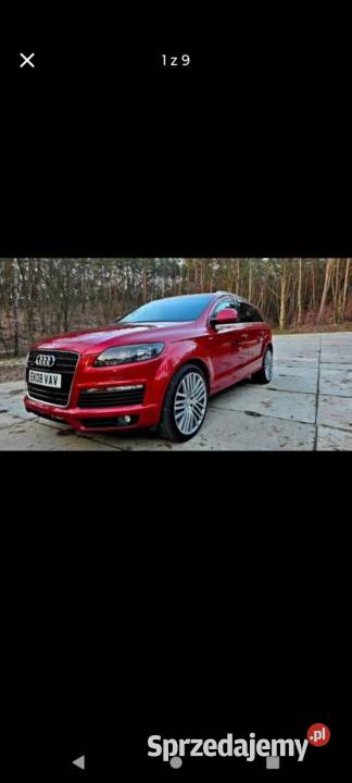 Audi Q7 30 tdi Bytom sprzedam