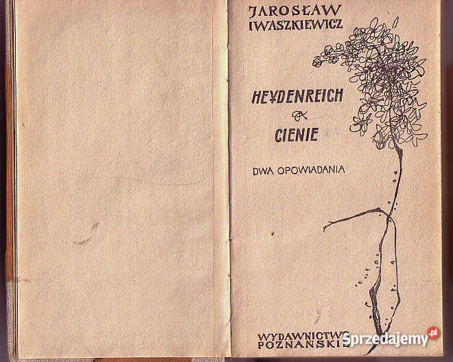5150 HEYDENREICH CIENIE DWA OPOWIADANIA JAROSŁAW Czyrna sprzedam