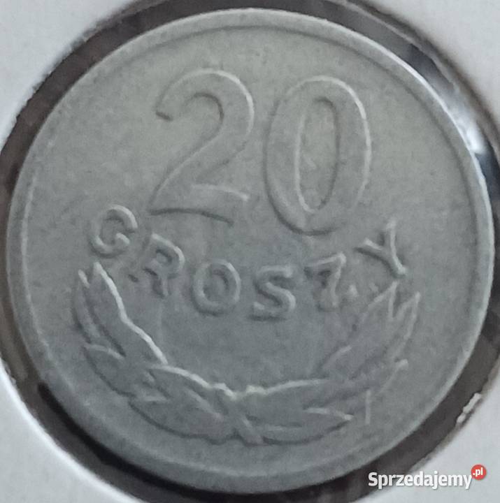 20 Groszy 1963 r PRL rzadkość ładne Numizmatyka Konin sprzedam