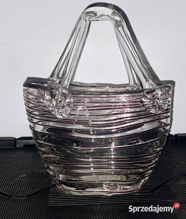Szklana torebka sprzedam