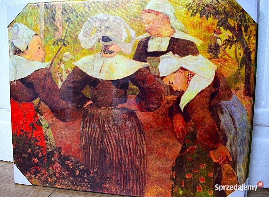 Paul Gauguin Bretońskie kobiety 1886reprodukcja Chełmno