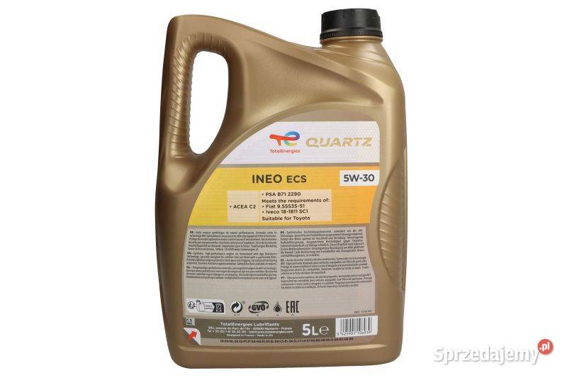 Olej silnikowy TOTAL QUARTZ INEO ECS 5W30 5L Kochanów
