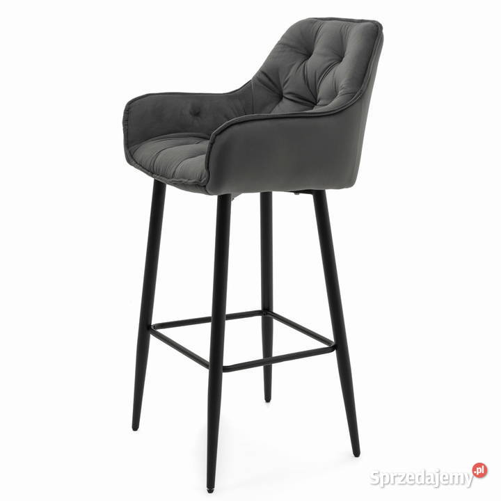 Szary Hoker Tapicerowany Siena Wysyłka 24H