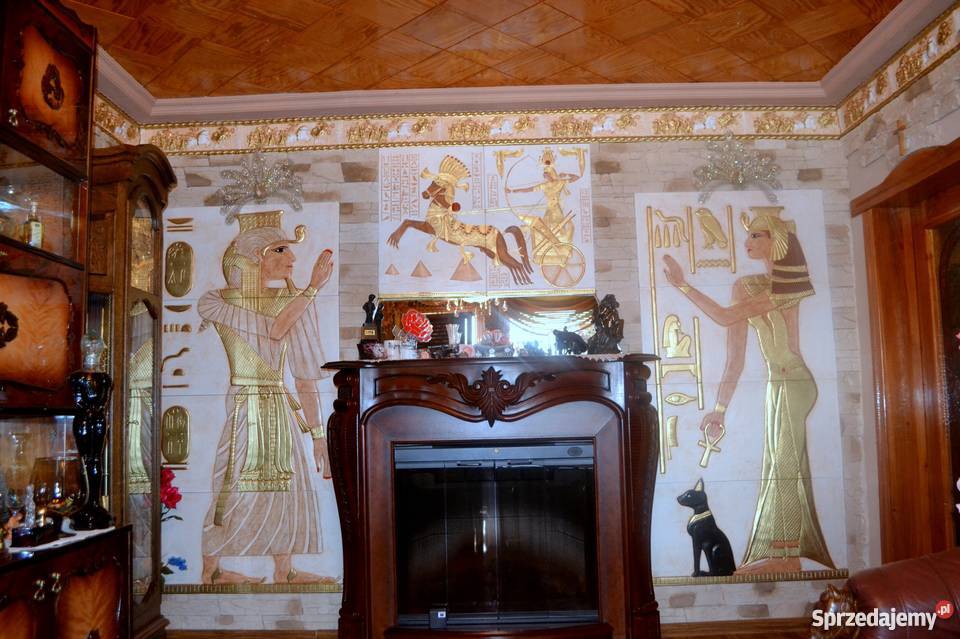 Płaskorzeźba Egipska Płaskorzeźby egipskie Egipt Zielona Góra