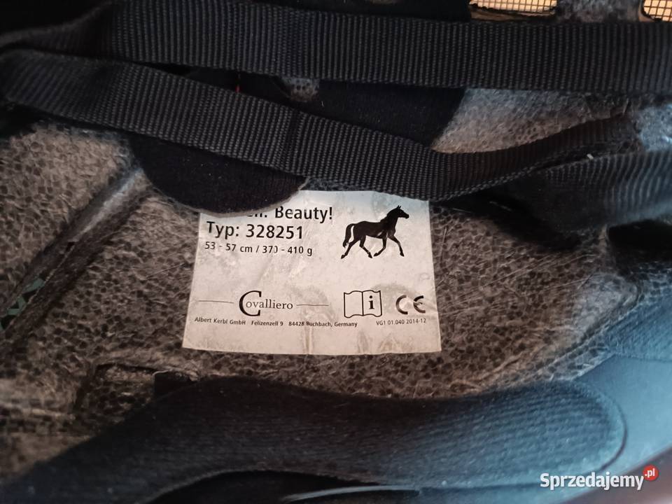 Kask jeździecki do jazdy konnej firmy COVALLIERO Sport i Wypoczynek Szczyrk