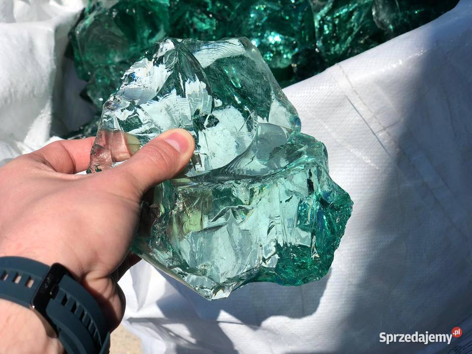 Bryły szklane bryła szklana lawa szklana kamień