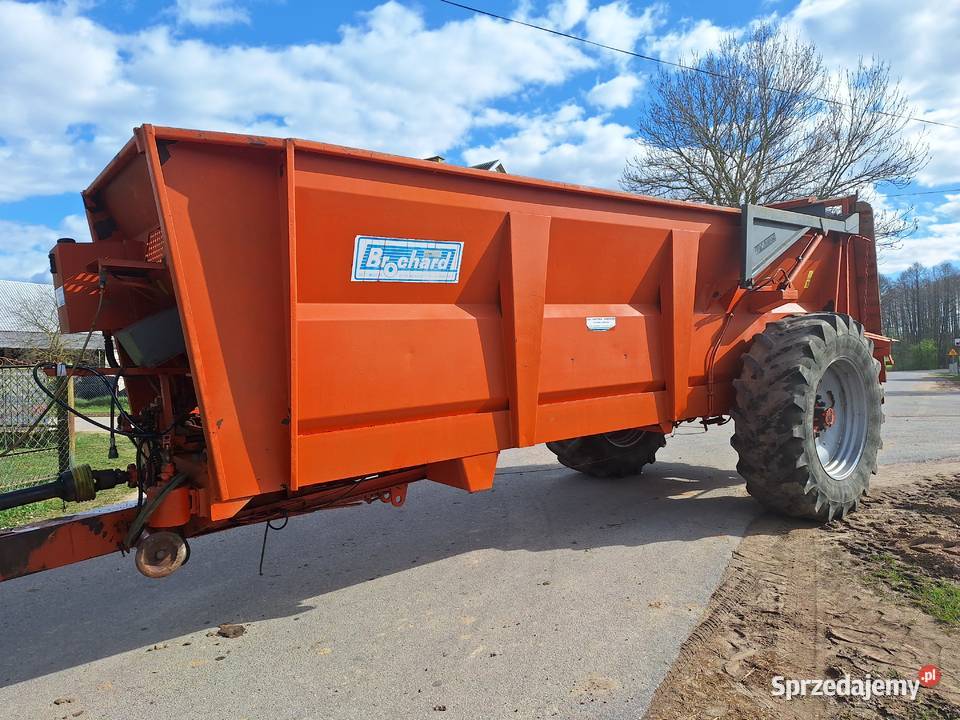 Rozrzutnik obornika Brochard wlasna hydraulika nieuszkodzony podlaskie