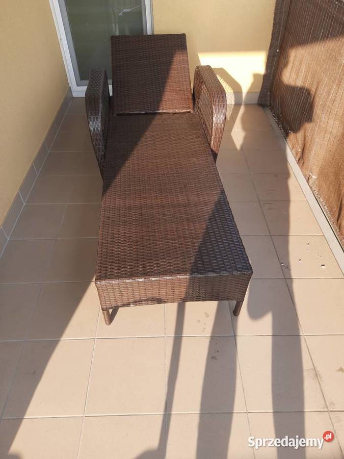 lezak do opalania techno rattan podkarpackie Rzeszów