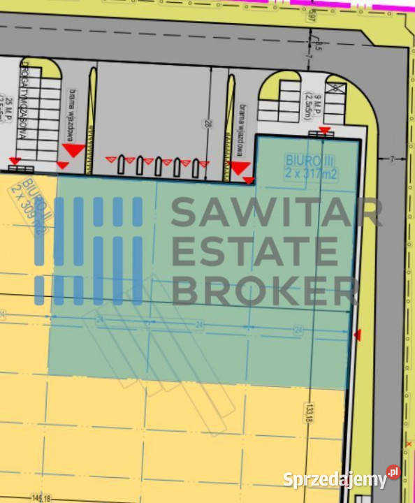 Nowoczesny Magazyn 6 doków brama 0 zaraz Sosnowiec