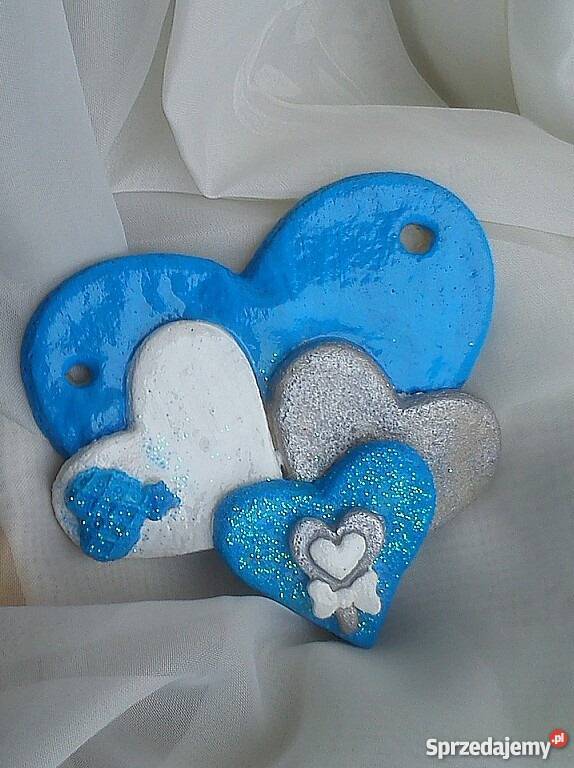 Serca z dowolnym napisem dzień babci dziadka Dekoracje i ozdoby dolnośląskie Nowa Ruda