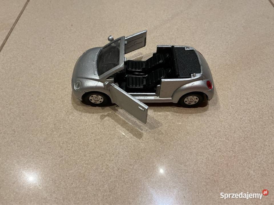 Autko Metalowe Volkswagen Srebrny Nowa Sól