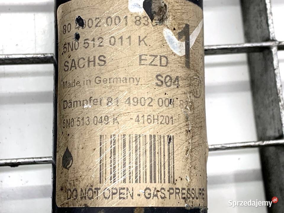 AMORTYZATOR LEWY TYŁ VW TIGUAN SUV 5N0512011K Amortyzatory