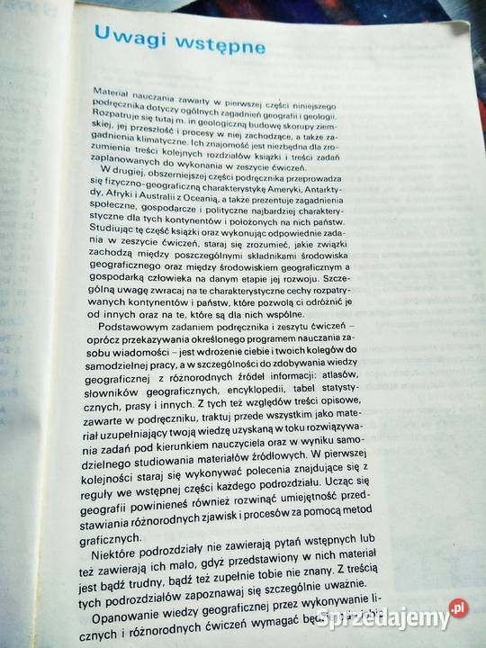 Ameryka Australia Oceania geografia książki Warszawa