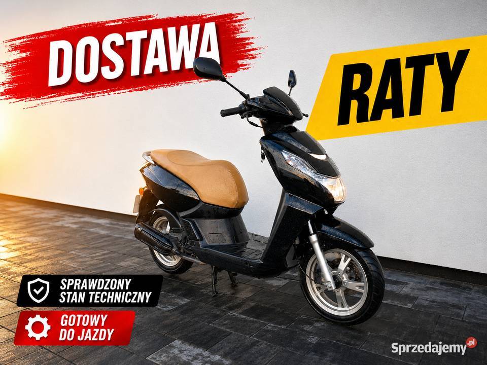 Peugeot Kisbee 2023 R 50 4T SKUTER 100 Sprawny nieuszkodzony Pilzno