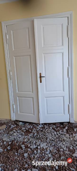 Drzwi drewniane ładne kompletne zachodniopomorskie Szczecin