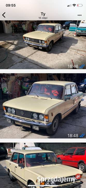 Sprzedam Fiata 125p oryginalny lakier Warszawa