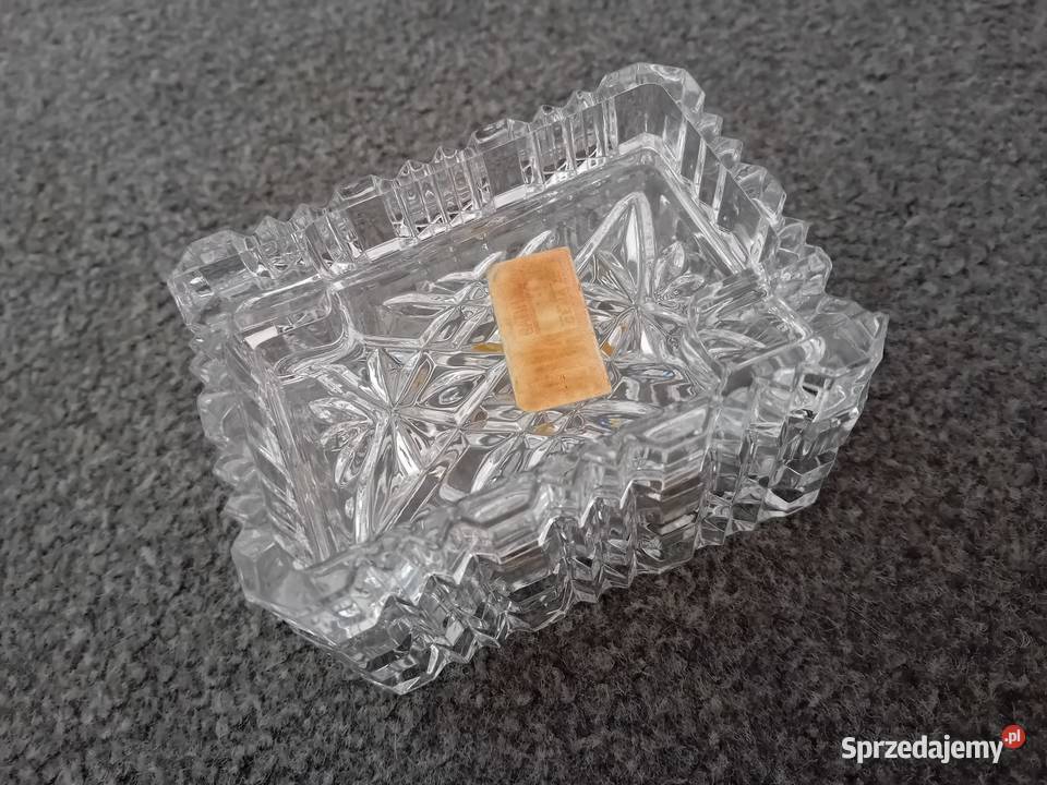 Kryształowa popielniczka Warszawa