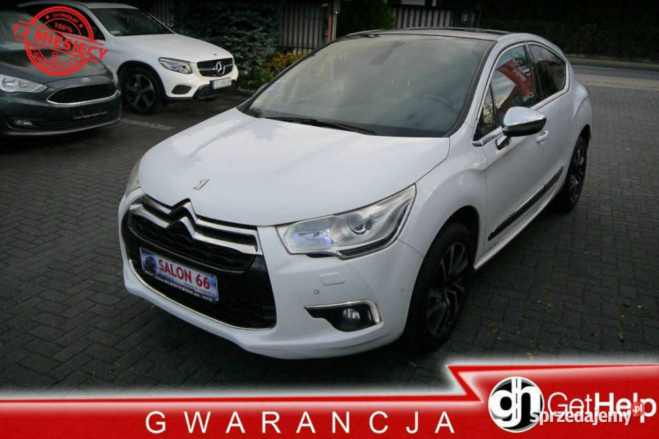 Citroen DS4 16d Ledy Xenon Skóra Stan b elektrochrom. lusterka boczne śląskie Częstochowa