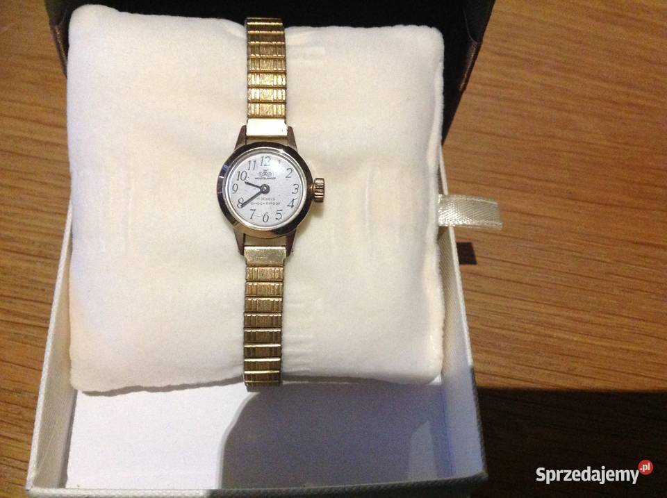 Stary Zegarek Pozłacany Damski MEISTER ANKER 17