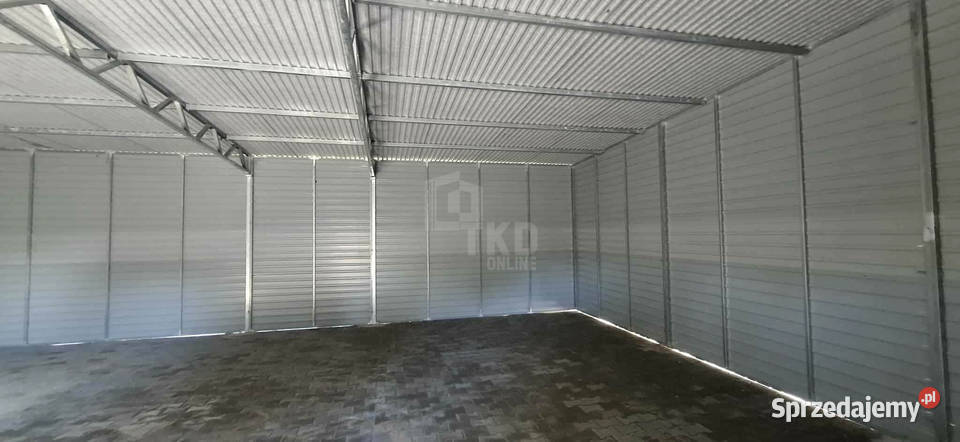 Hala garaz blaszany 95x9m 2 x brama lubuskie Zielona Góra