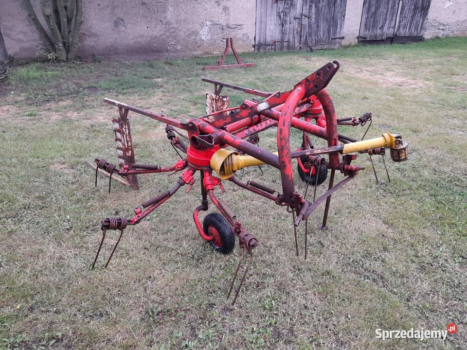 Przetrząsarko zgrabiarka kuhn