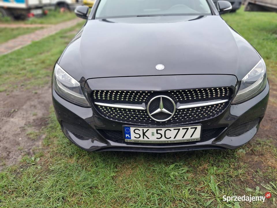 Mercedes C klasa uszkodzony siknik śląskie Katowice