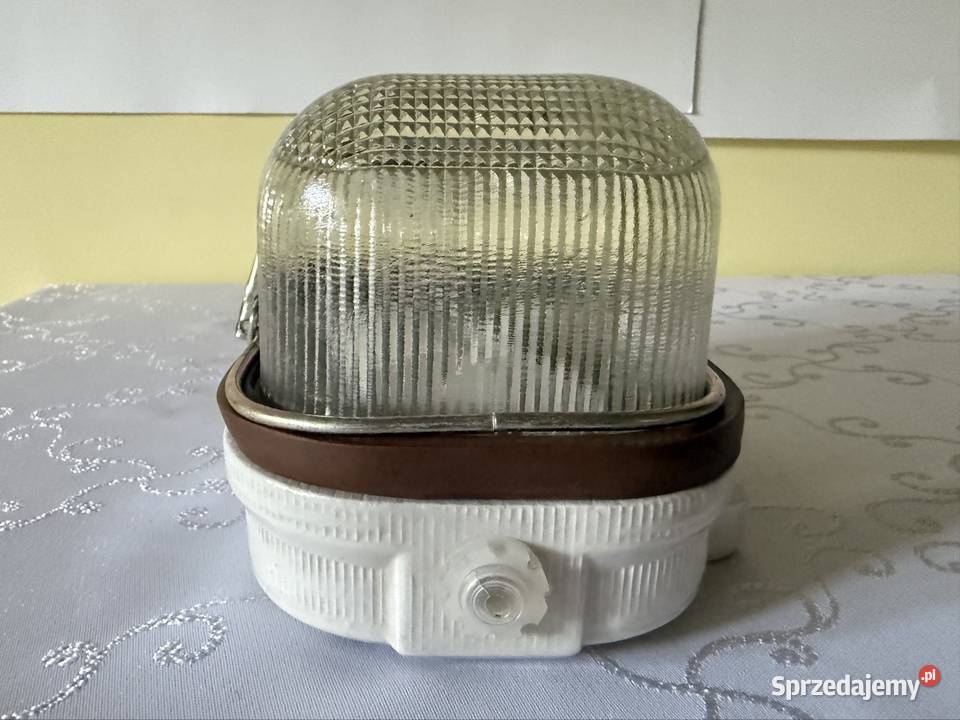 Lampa PRL OPKZ60 Industrialna Oprawa lata 7080 Czerwionka-Leszczyny