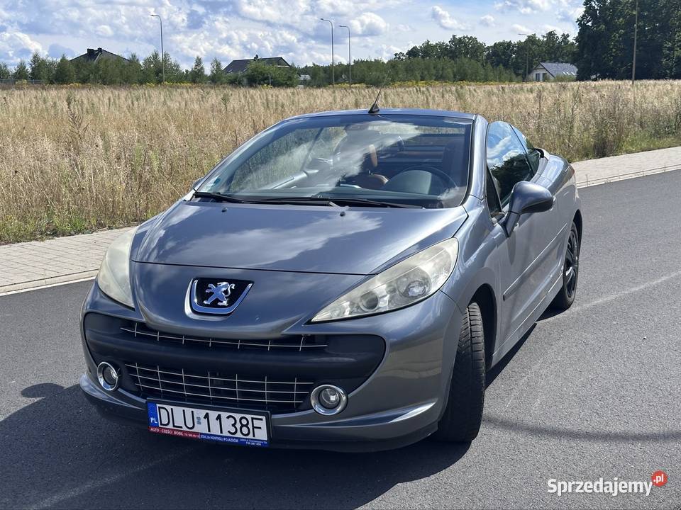 Peugeot 207cc 16i 2007r sprowadzony Lubin