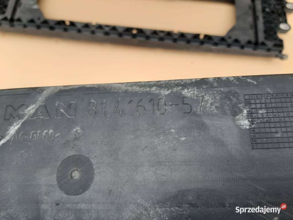 MAN TGL EURO 6 ZDERZAK ŚRODEK BELKA WSPORNIK ciężarowe Trzciel