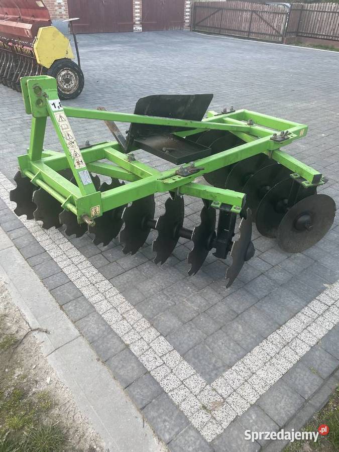 Brona talerzowa talerzówka nieuszkodzony Skrzynice-Kolonia sprzedam