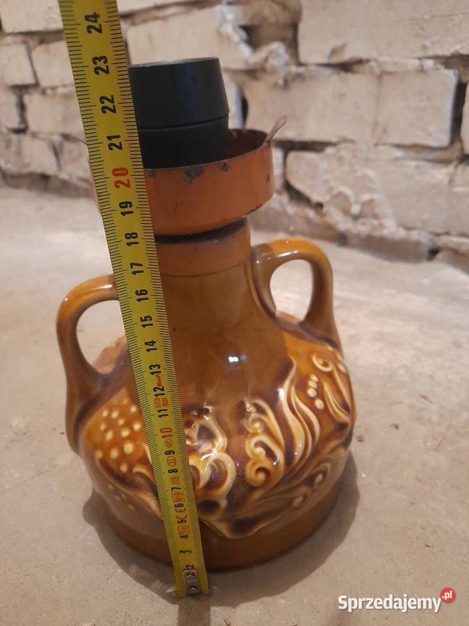 Lampa podstawa lampy Mirostowice PRL śląskie Sosnowiec