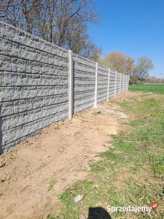 Ogrodzenia betonowe Poznań