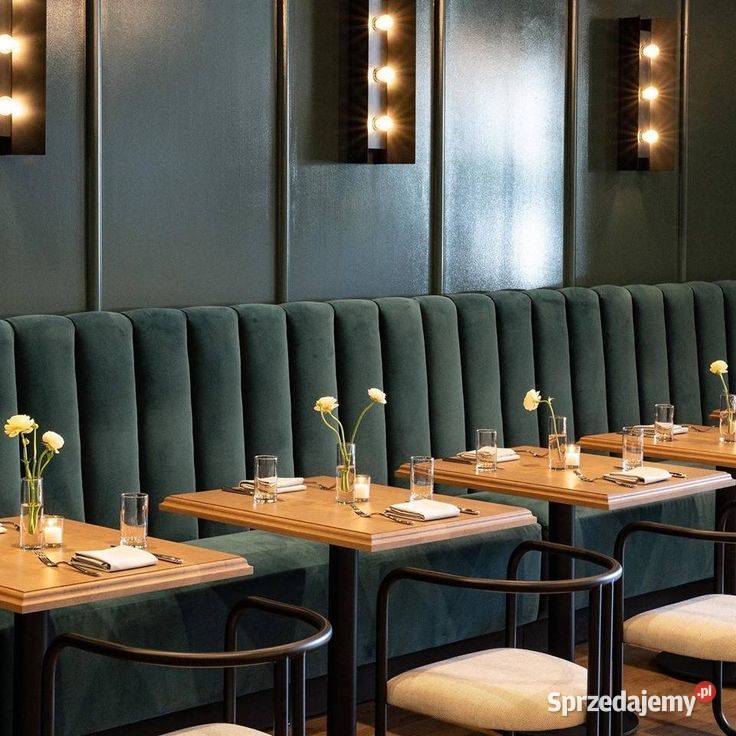 Loże barowe kanapy sofy do klubu restauracji Janów Lubelski