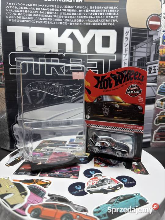 Hot Wheels RLC Porsche 959 Black BOX 23 dolnośląskie Wrocław