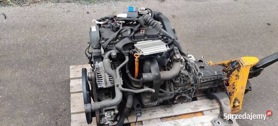 AUDI A4 B6 AVB 19 TDI KOMPLETNY SILNIK śląskie Rudziniec