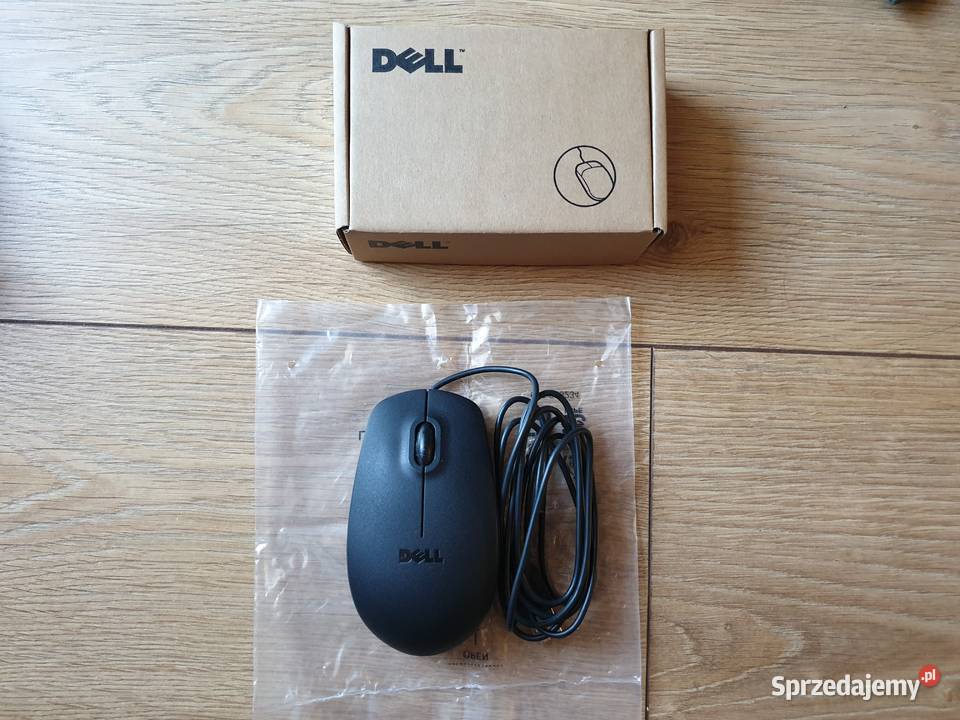 Mysz optyczna USB Dell oryginalna MS111L Klawiatury i myszy Warszawa